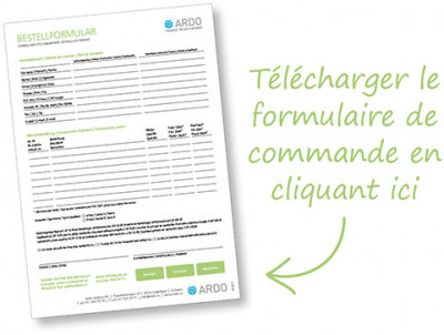 Formulaire de commande