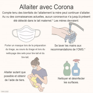 Allaiter avec Corona Allaiter avec Corona